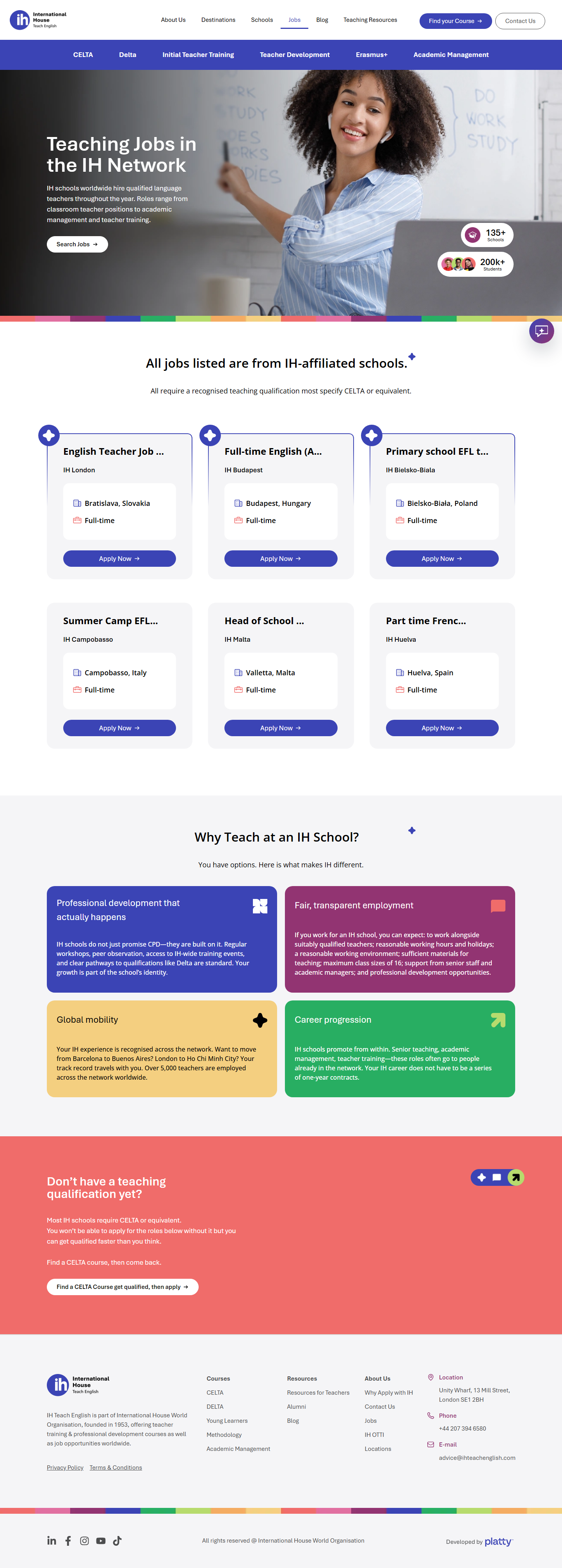 Public jobs listing (desktop)