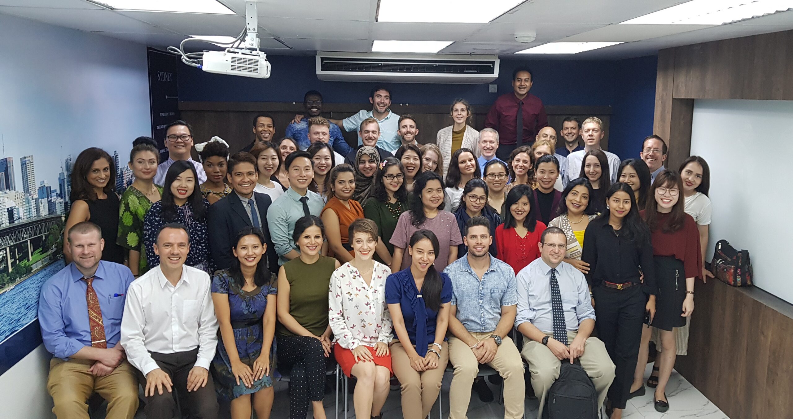 CELTA students at International House Bangkok